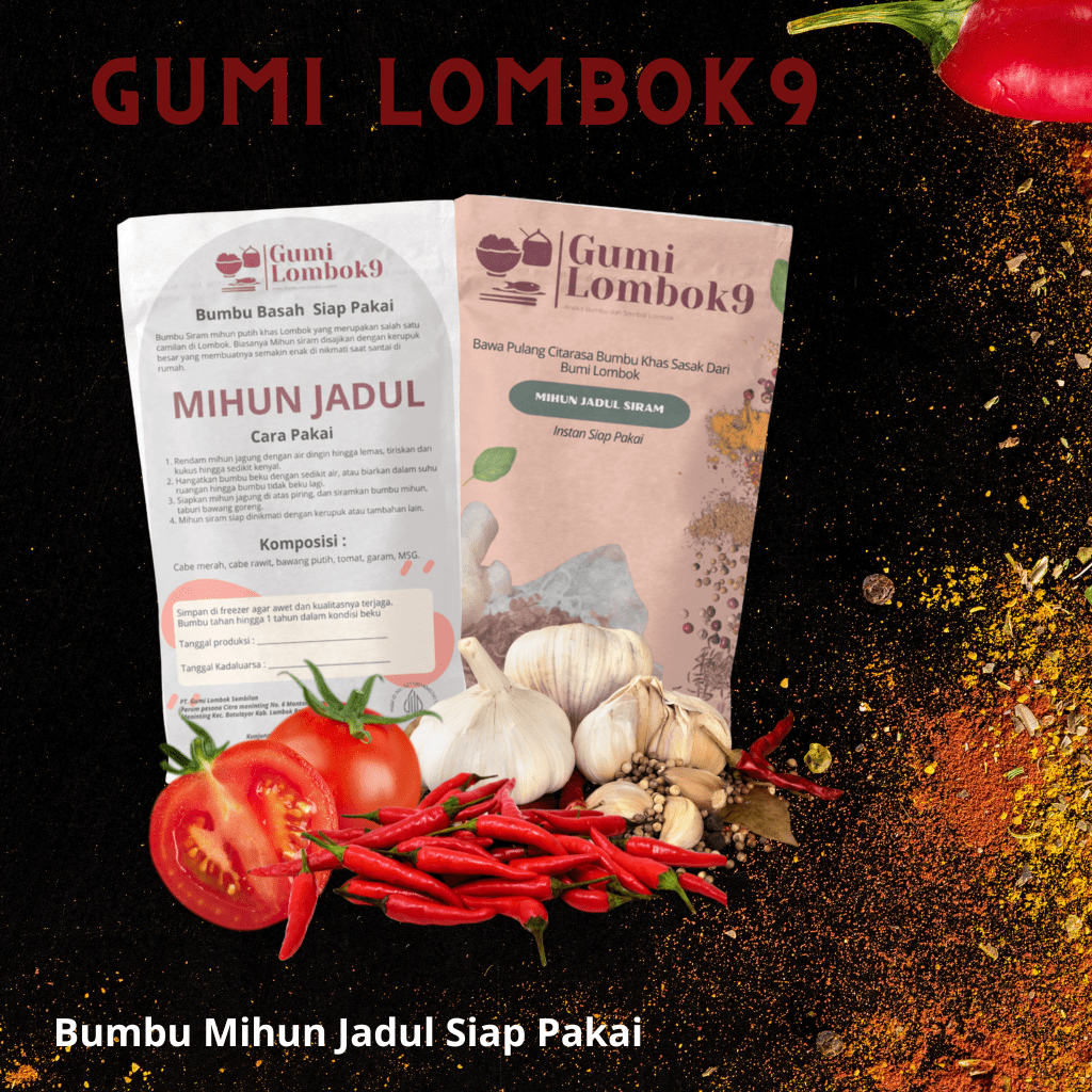 bumbu siram mihun jadul ala lombok