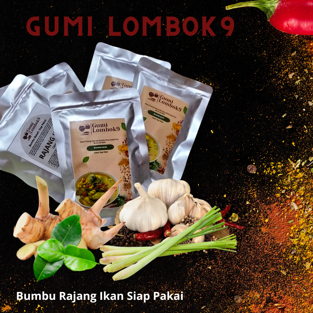 bumbu rajang ikan khas lombok